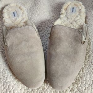 Birdies The Phoebe suede mules